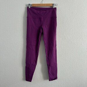 Oiselle 8 Purple Running Tights